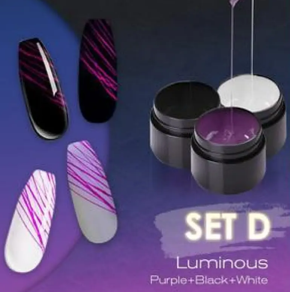 Spider Nail Gel Luminoso UV | Gel Araña para Nail Art