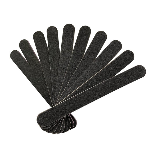 HeeYaa Nail File 10 PCS Professional Double Sided 100/180