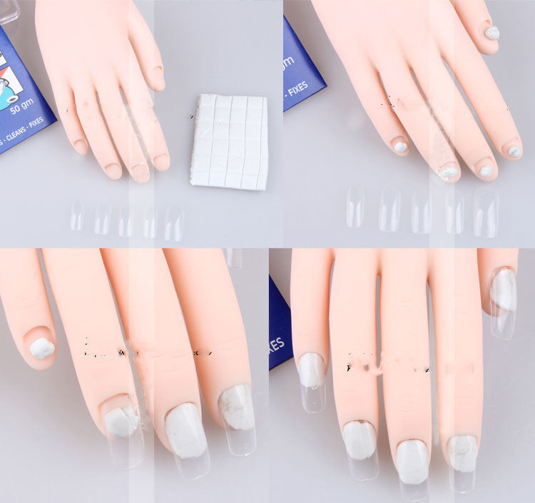 Nail Art Practice Hand Model for Beginners