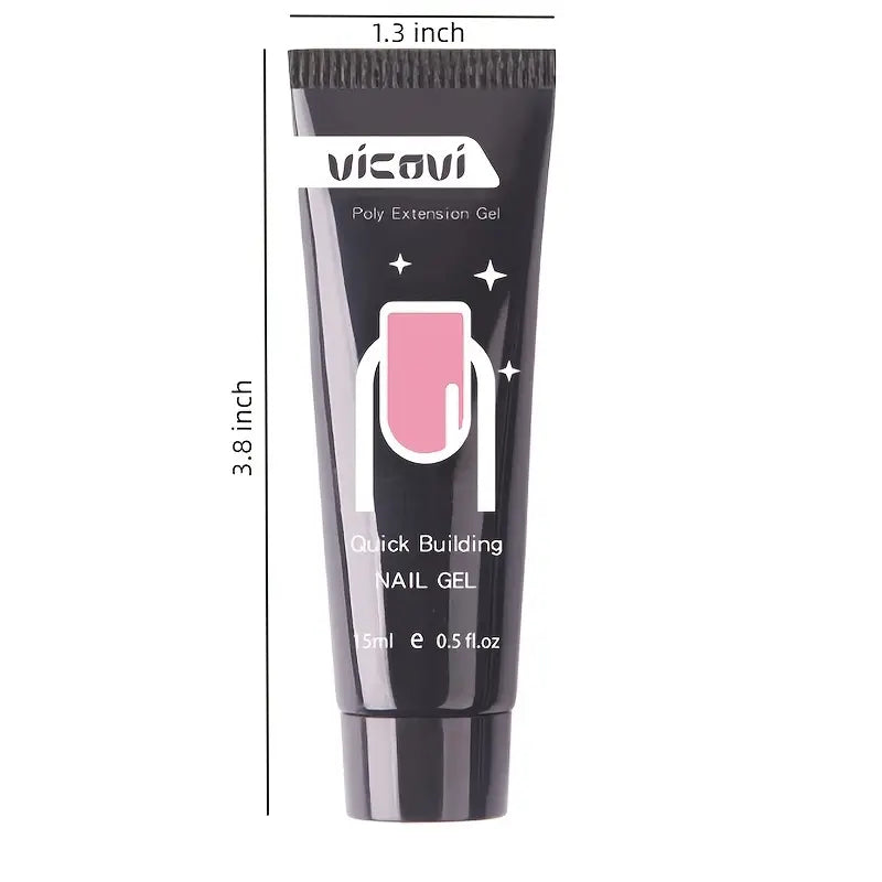 15ml Nail Poly Extension Gel for Beginner Manicure Tools