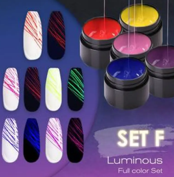 Spider Nail Gel Luminoso UV | Gel Araña para Nail Art