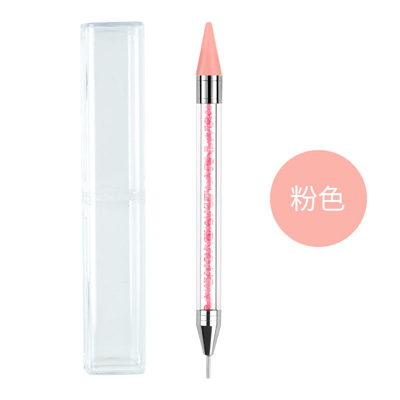 Dual-Head Dotting Wax Pencil Set for Nail Art Tools
