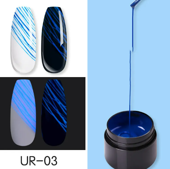 Spider Nail Gel Luminoso UV | Gel Araña para Nail Art