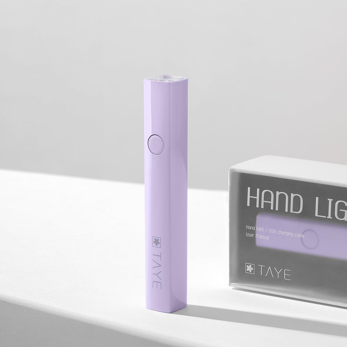 TAYE Mini Nail UV Light for Gel NailsPortable 3W Purple