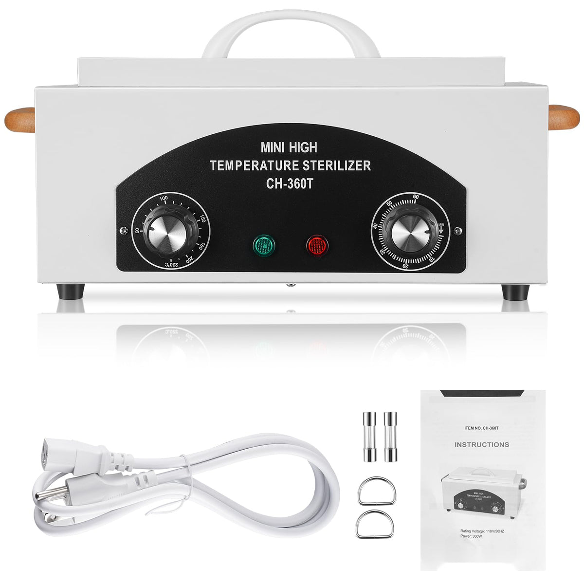 Soiiw High Temperature Sterilizer Nail Machine 110V 300W esterilizador de manicura 1.5L