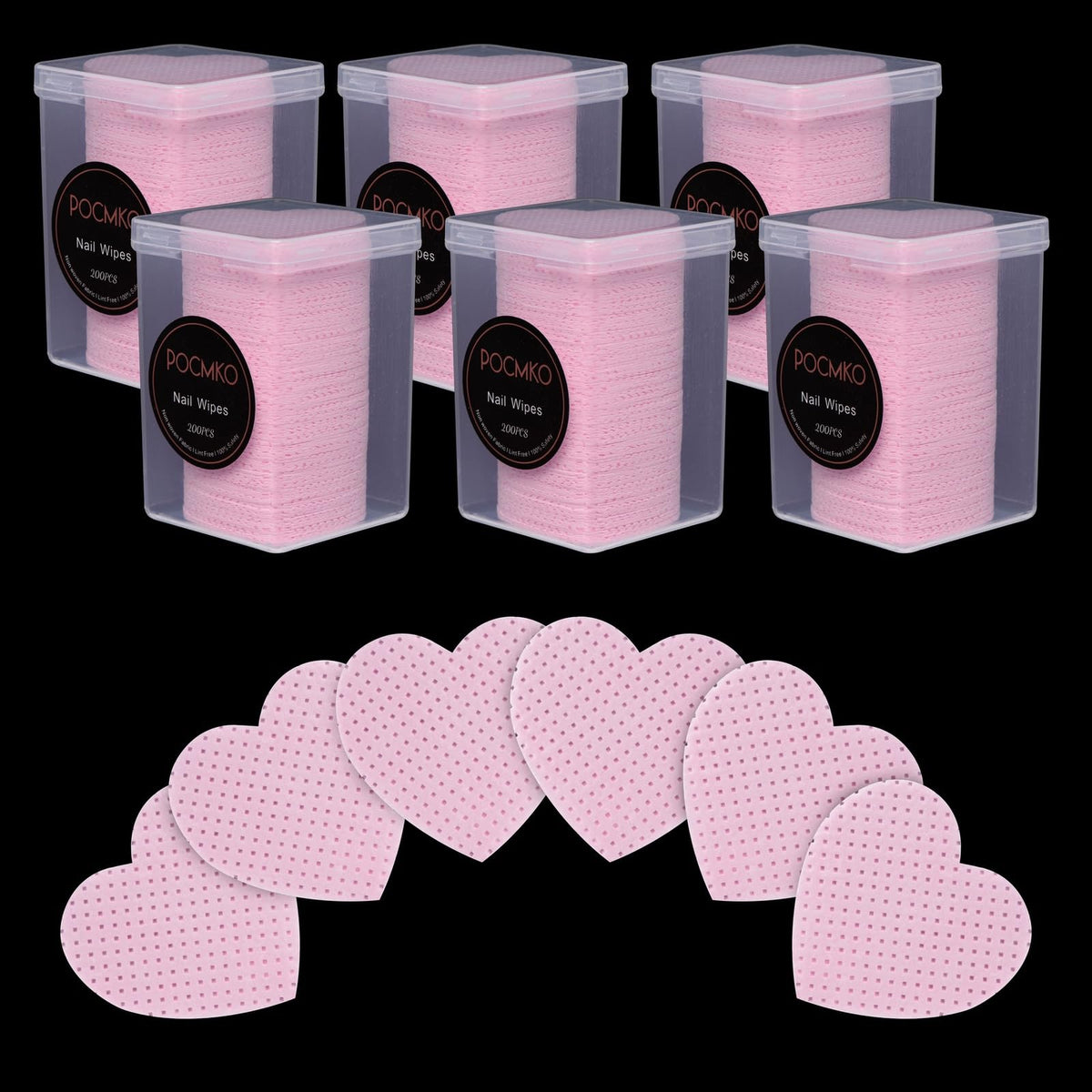 Toallitas Desechables Sin Pelusa para Nail Art x1200