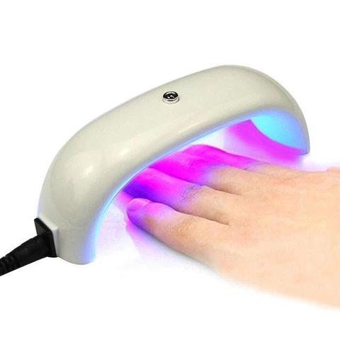 Mini Rainbow Nail Lamp with Bridge Design