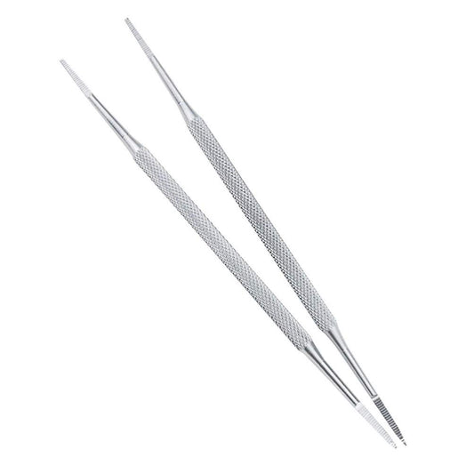 Beavorty Nail Sets Nail Cleaner Tool Nail Cuticle Pusher Stainless Steel Nail Pusher Spoon Cuticle Peeler Scraper Nail Cleaner Kit for Salon 3PCS Nail Dip Kits Nail Cleaner Tool
