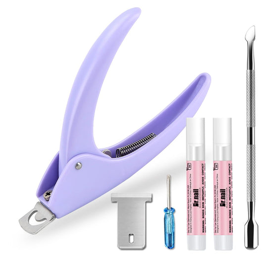 Dr.nail Professional Adjustable Acrylic Nail Cutter Nails Clipper Fake Nail Clippers