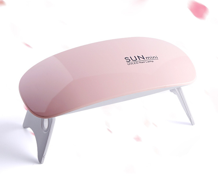 Mini Nail Machine with LED Light and Tools