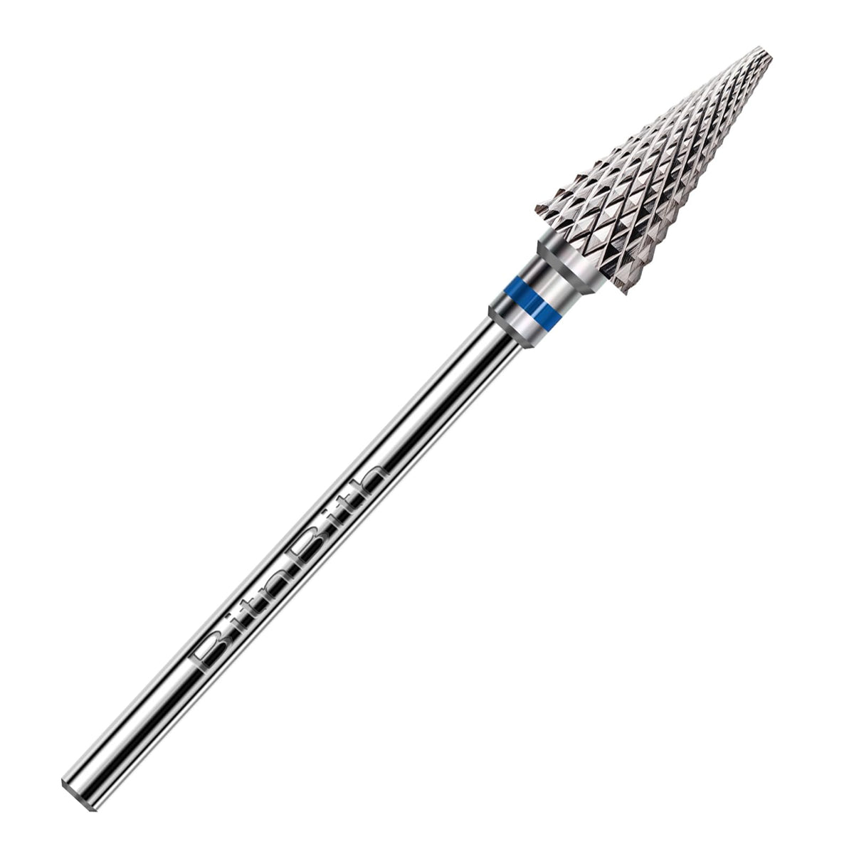 Broca de Carburo Profesional para Torno de Uñas — Punta Cónica 3/32"