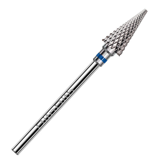 Broca de Carburo Profesional para Torno de Uñas — Punta Cónica 3/32"