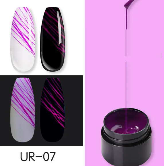 Spider Nail Gel Luminoso UV | Gel Araña para Nail Art