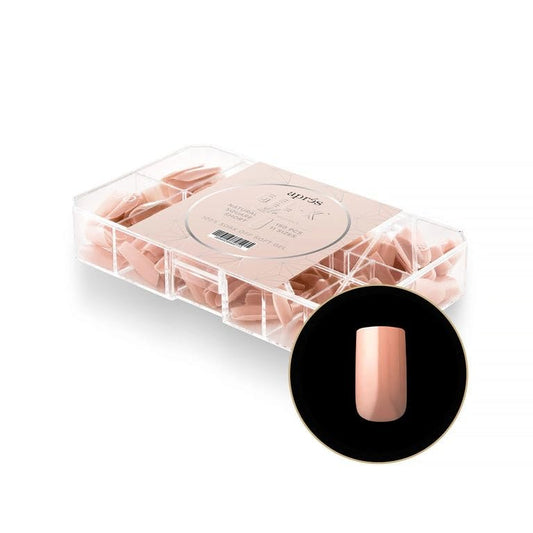 Apres Neutrals Gel-X Lila Box Of Nail Tips 11 Sizes 00-9 Soft Gel Nail Tip Box Nail Extensions (150pcs) (Natural Square Short 150pcs)