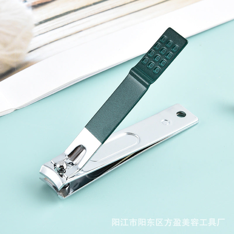 Premium Nail Clipper Set with Splash Guard Tools