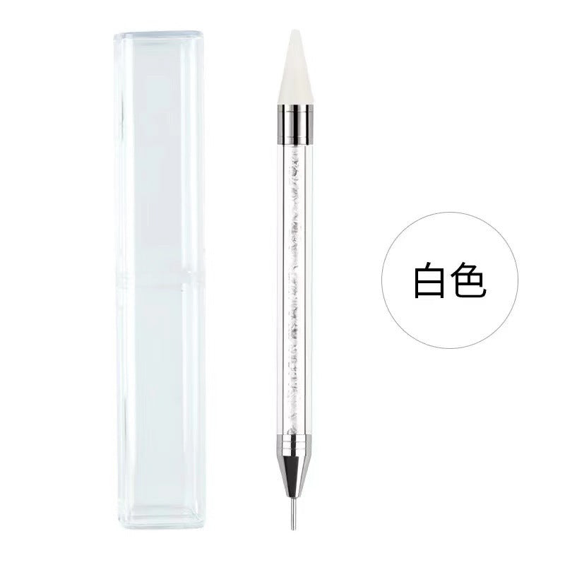 Dual-Head Dotting Wax Pencil Set for Nail Art Tools