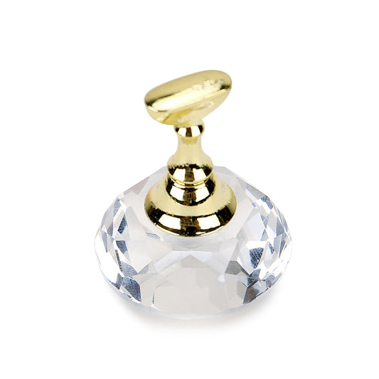 Nail Practice Display Stand with Lotus Base