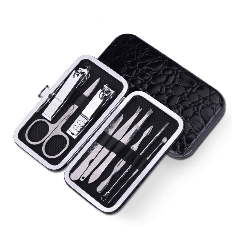 Nail Clipper Set - Stainless Steel Manicure Tools SILVER