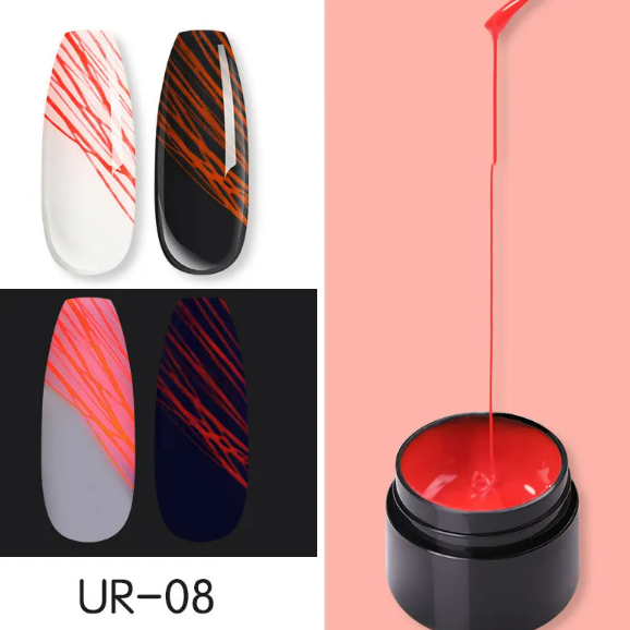 Spider Nail Gel Luminoso UV | Gel Araña para Nail Art