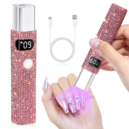 CHRISTINE SHELLY Handheld UV MINI Light for Gel Nail 3W Portable LED Nail Lamp