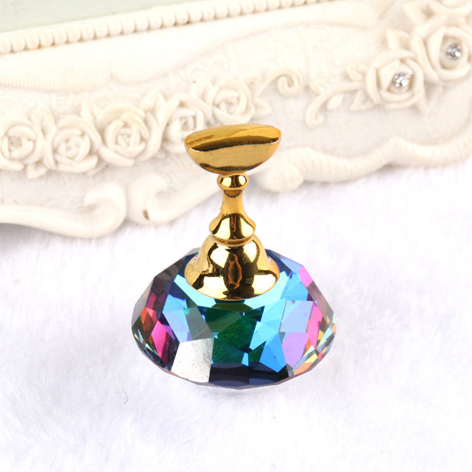 Nail Practice Display Stand with Lotus Base