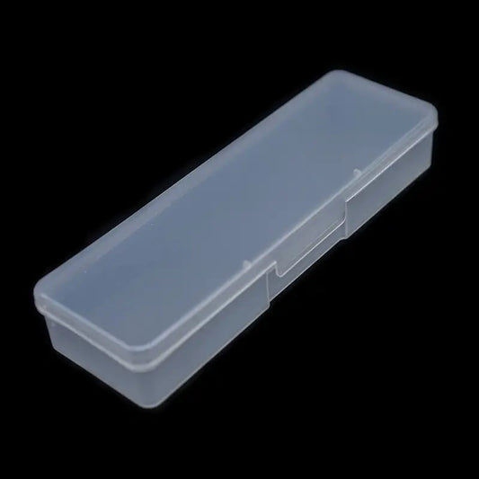 Transparent Plastic Storage Box for Nail Art Tools
