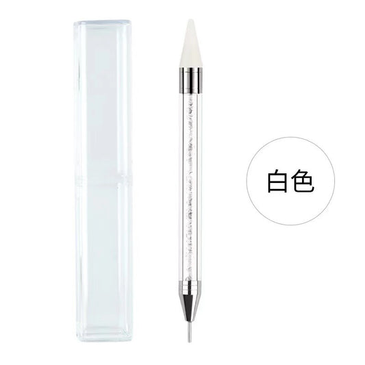 Dual-Head Dotting Wax Pencil Set for Nail Art Tools