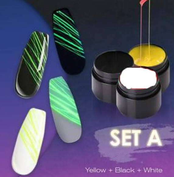 Spider Nail Gel Luminoso UV | Gel Araña para Nail Art