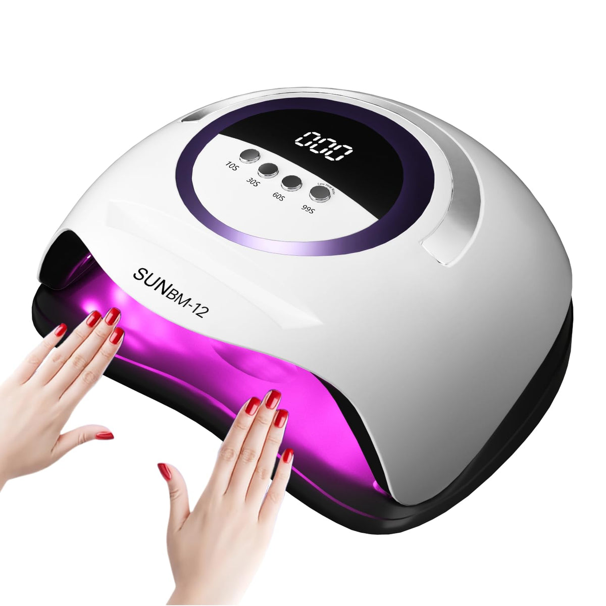 UV LED Nail Lamp with 72 Beads 300W Nail Curing Lamps